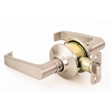 Sure-Loc Hardware Sure-Loc Hardware Cedar Passage Lever with Return, Satin Nickel CD101-HC 15